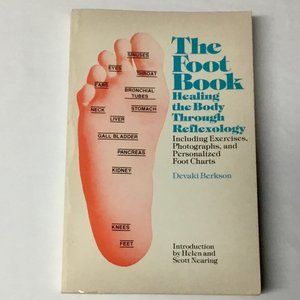 The Foot Book: Healing the Body Through Reflexology-Vintage 1977-Paperback